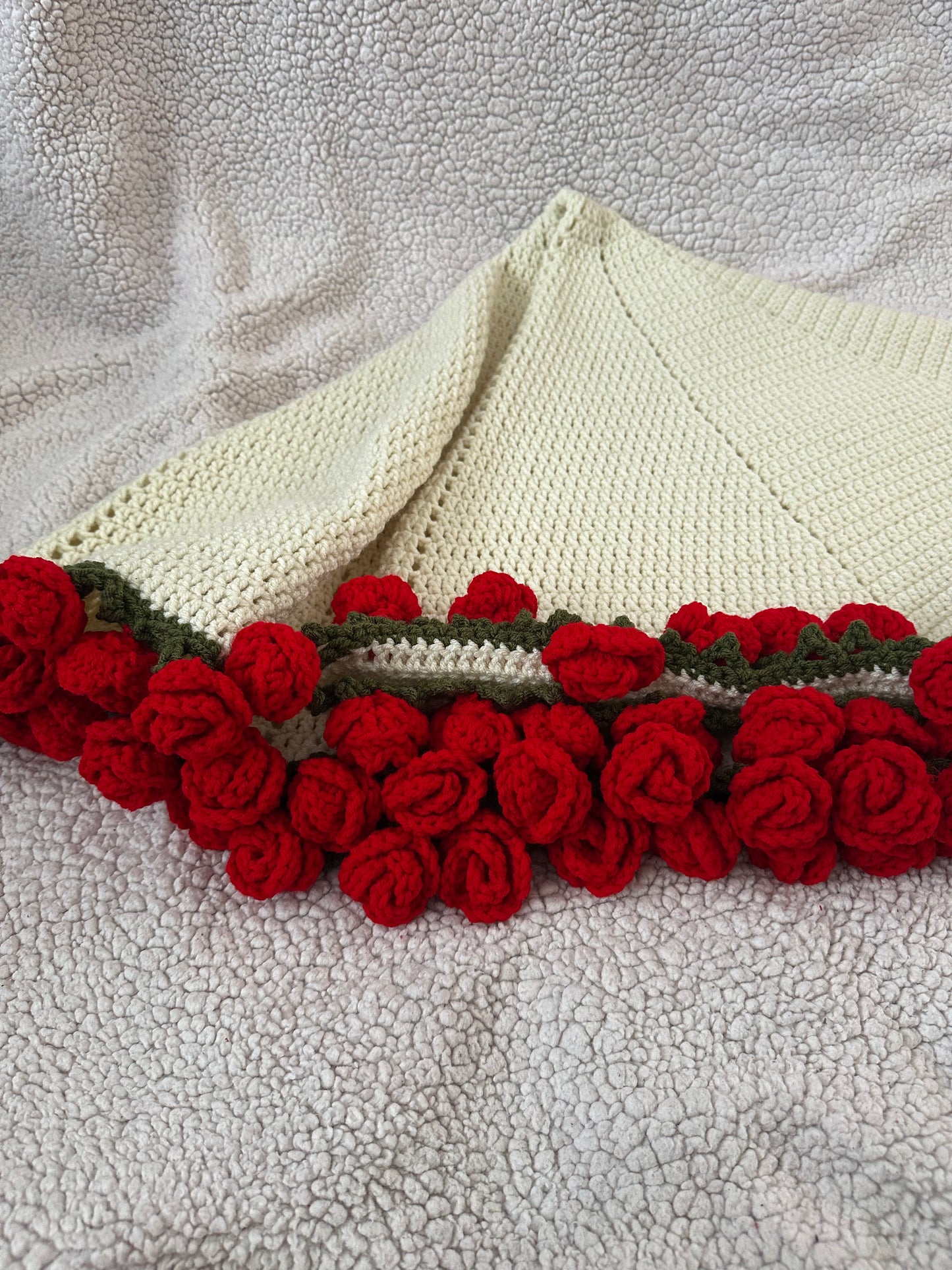 Bouquet of Roses Blanket